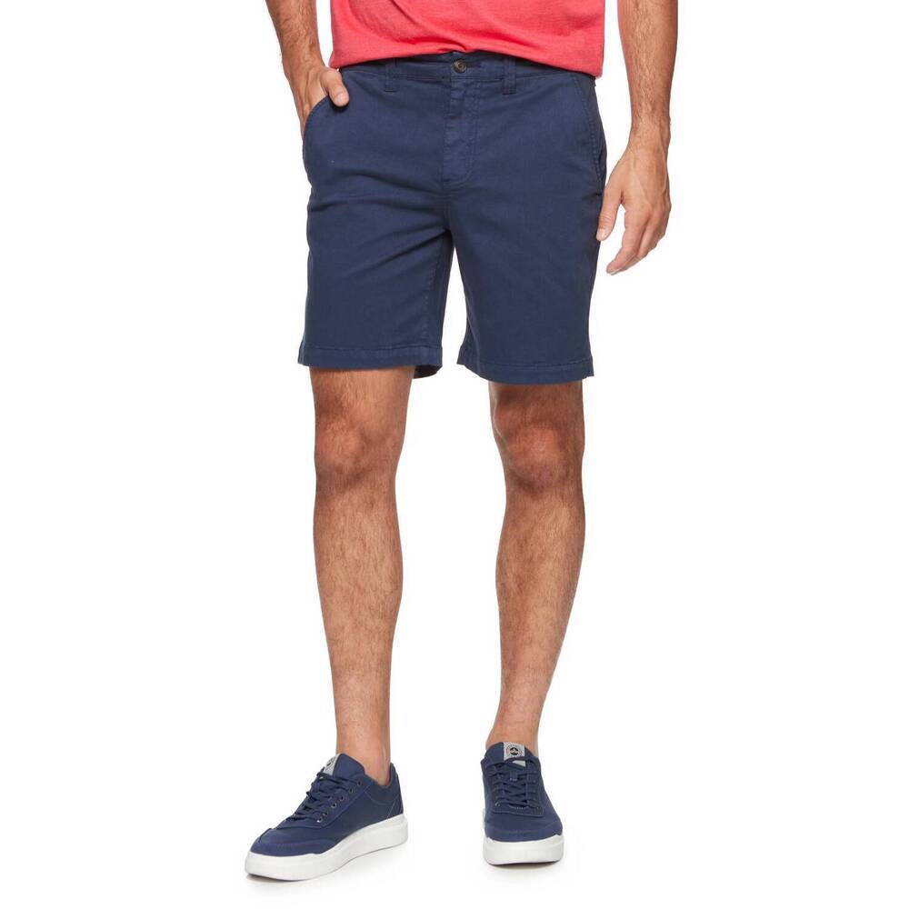 NEW FLAGS & ANTHEM tom catskill garment-dyed shorts in navy